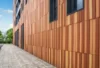 montaż fasad drewnianych